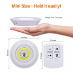 Tap LED Light With Remote Control