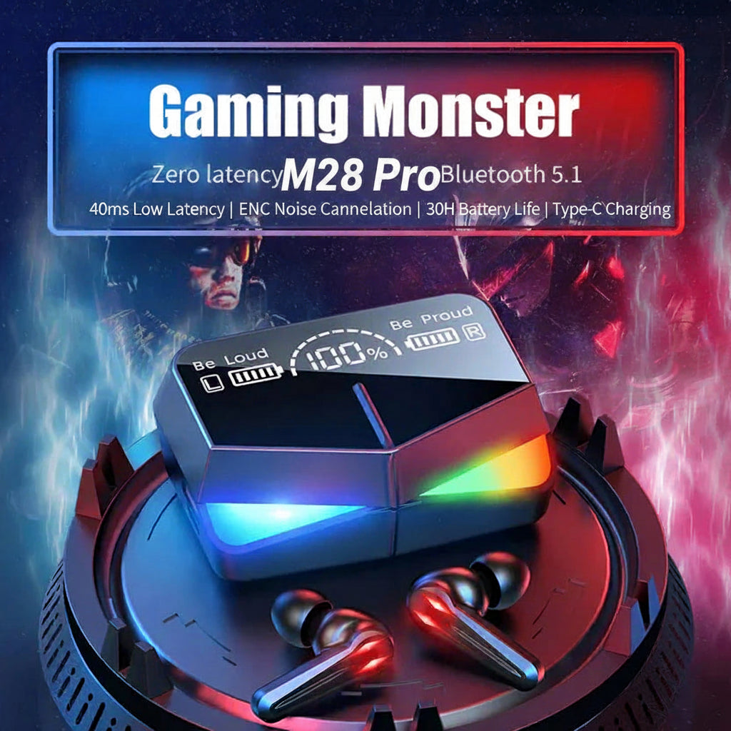 M28 Gaming Wireless Earbuds
