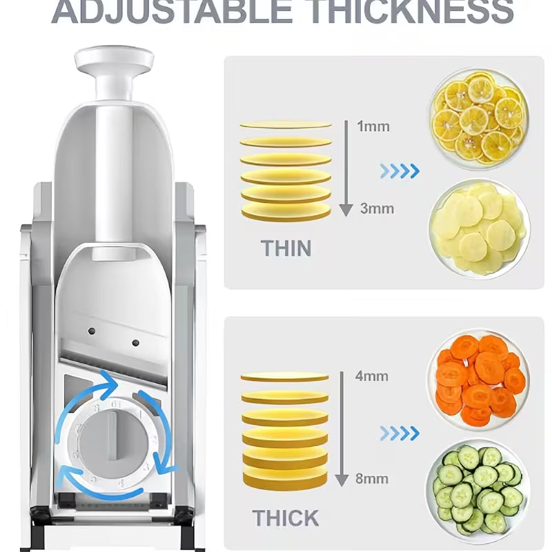 4 in 1 Mandoline Spring Vegetable & Fruit Cutter