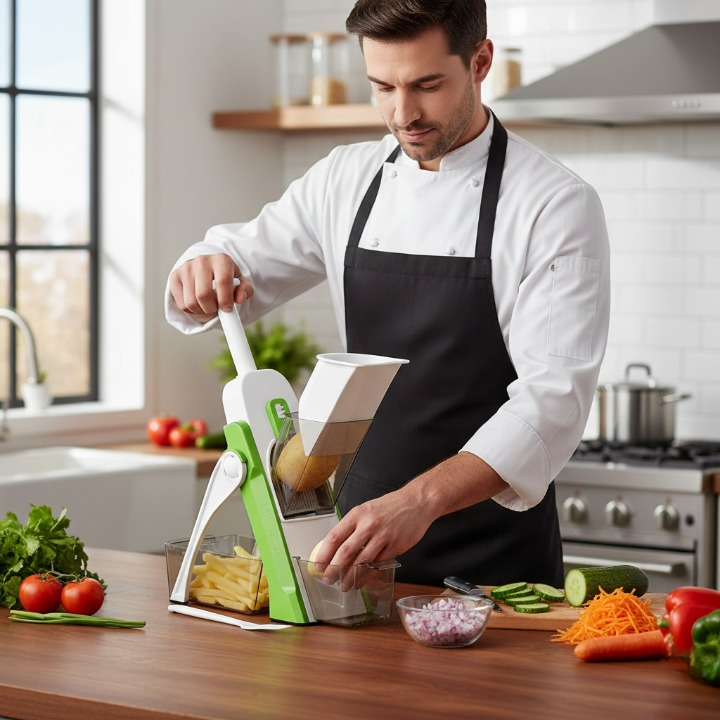 4 in 1 Mandoline Spring Vegetable & Fruit Cutter