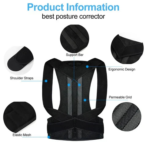Adjustable Posture Corrector Belt