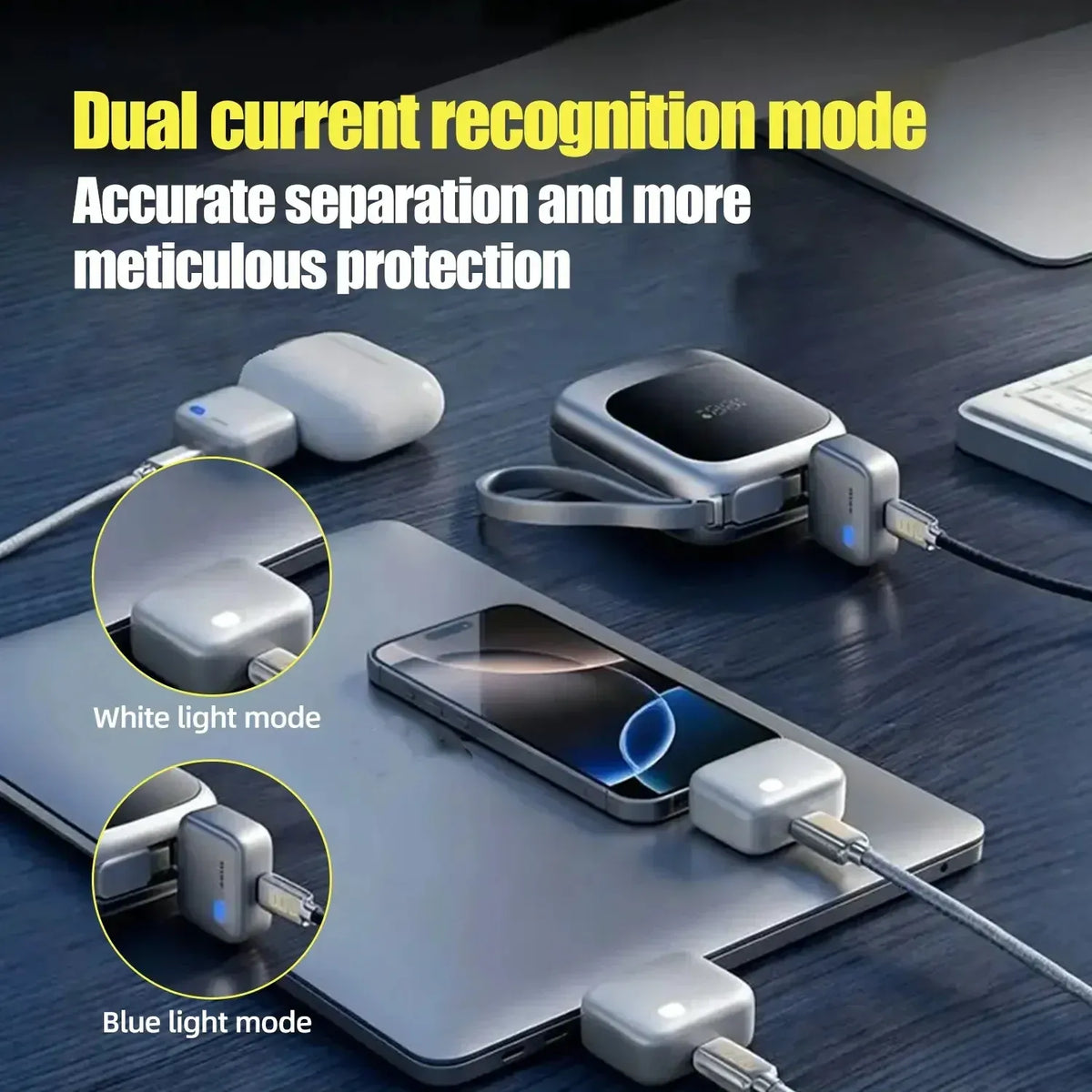 Type-C Smart Auto Stop Charging Adapter