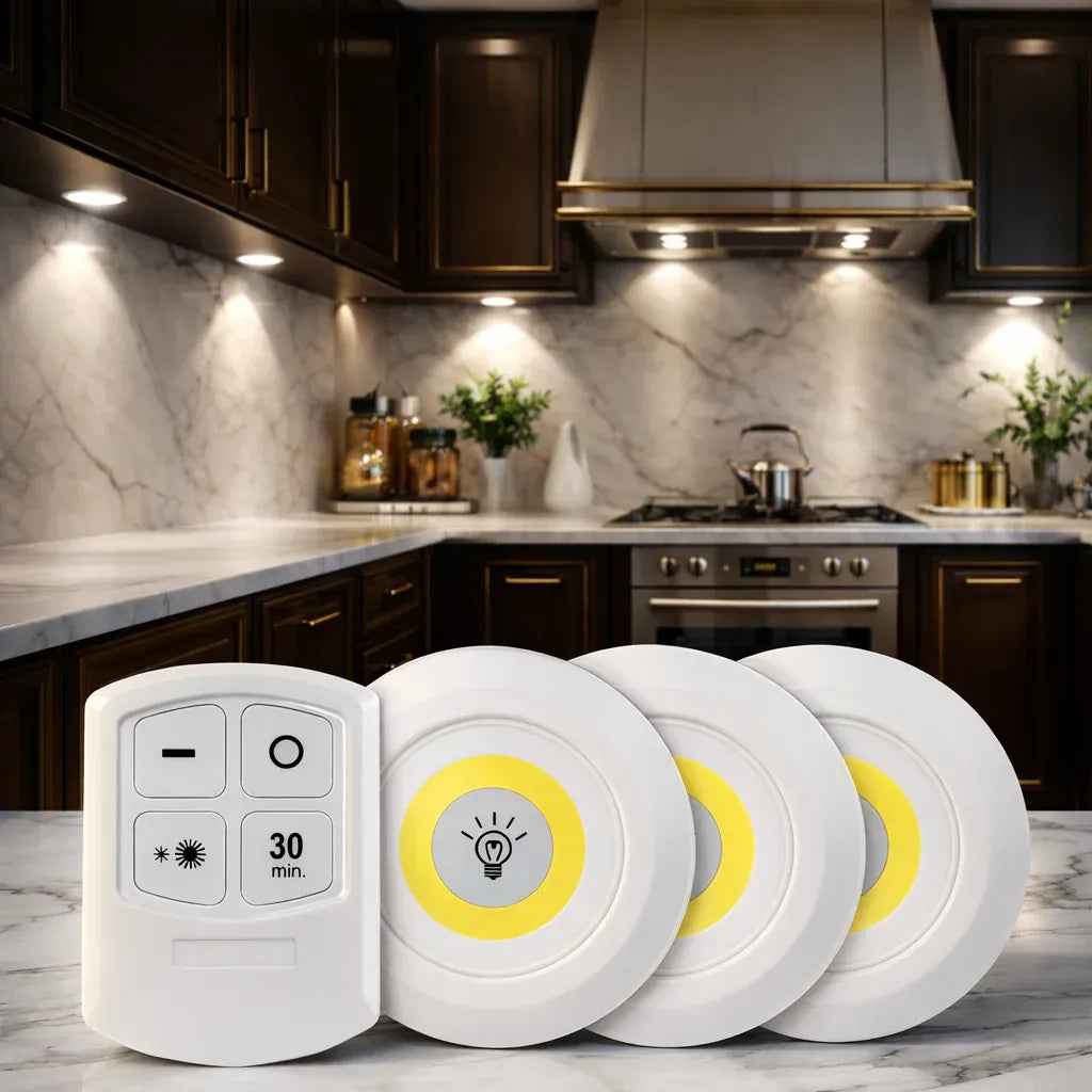 Tap LED Light With Remote Control