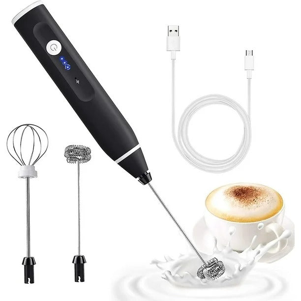 2 in 1 USB Rechargeable Coffee Beater