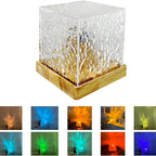 Water ripple  lamp with 16 different colors of light.